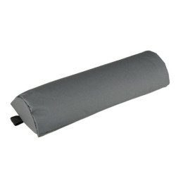 Záhradné lehátko LUARO turistické skladacie kreslo s vankúšom- sivé