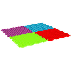 ORTOPEDICKÁ PODLOŽKA SMYSLOVÁ SKLÁDAČKA MASÁŽ MONTESSORI 8 dílků