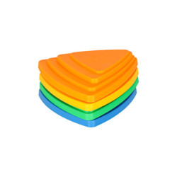 Senzorická dráha riečne kamene, 11 prvkov- farebné