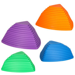 Senzorická dráha riečne kamene, 11 prvkov- farebné