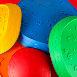 Senzorická cesta riečne kamene pre rovnováhu- 5ks