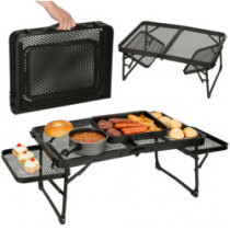 LUARO turistický stôl kempingový stôl 87 x 60 x 40 x 27 cm