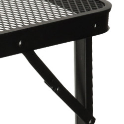 Turistický stôl LUARO kempingový skladací stôl 80 x 40 x 66 x 37 cm