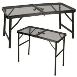 Turistický stôl LUARO kempingový skladací stôl 80 x 40 x 66 x 37 cm