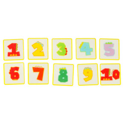 Smyslová manipulační deska montessori batoh, modrá