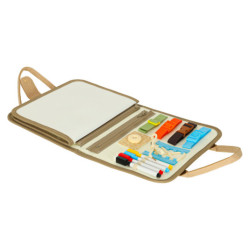 Smyslová manipulační deska montessori dinosaurus case