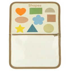 Smyslová manipulační deska montessori dinosaurus case