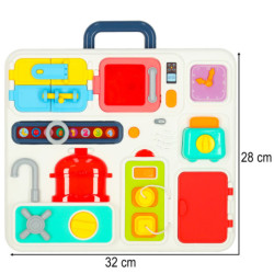 Smyslová manipulační deska montessori