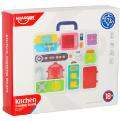 Smyslová manipulační deska montessori