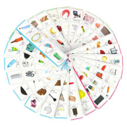 Vzdělávací dovednostní hra třídění odpadů EKO + 108 karet