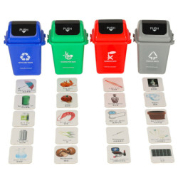 Vzdělávací dovednostní hra třídění odpadů EKO + 108 karet