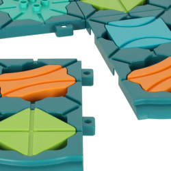 Puzzle desková hra bludiště překážková dráha 28 el.