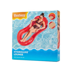 BESTWAY 43103 nafukovací matrace do bazénu se síťkou červená