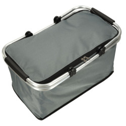 Tepelný skládací piknikový koš šedý