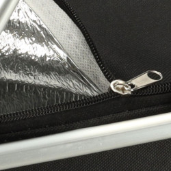 Tepelný skládací piknikový koš černý