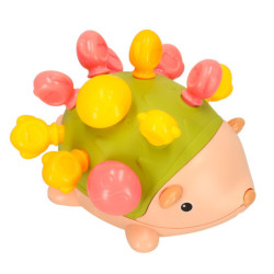 Smyslově vzdělávací montessori zelený ježek