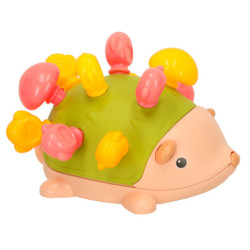 Smyslově vzdělávací montessori zelený ježek