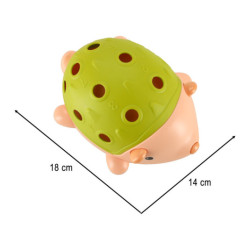 Smyslově vzdělávací montessori zelený ježek