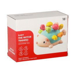 Smyslově vzdělávací montessori zelený ježek