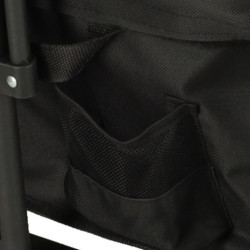 Plážový nákupní vozík skládací turistický vozík otočný 360 teleskopická rukojeť