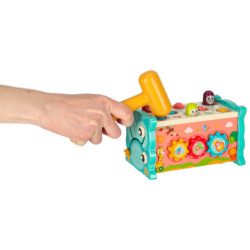 Senzorická hračka pro miminka 8v1 Bibi-inn, modrá