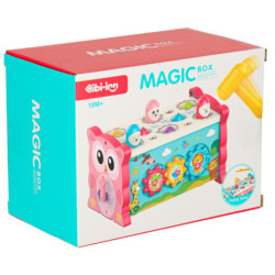 Senzorická hračka pro miminka 8v1 Bibi-inn, modrá