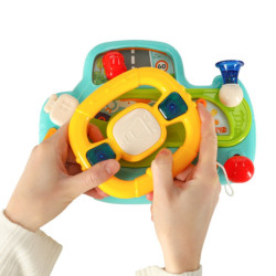 Dětský interaktivní volant, modrý