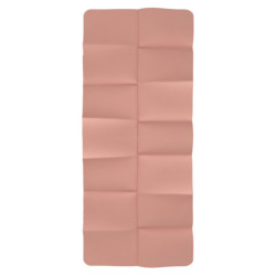 Skládací podložka na cvičení jógy 183x61x0,4 cm růžová