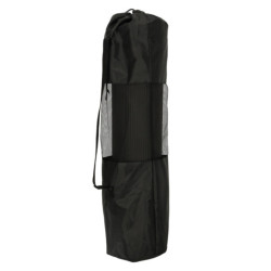 Podložka na cvičení jógy tlustá 185x80x1,5 cm, černá