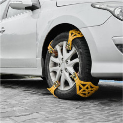 Sněhové řetězy protiskluzové kryty kol sněhové pneumatiky 8el.