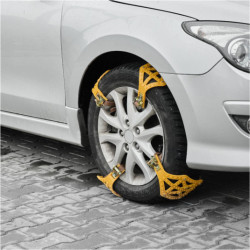 Sněhové řetězy protiskluzové kryty kol sněhové pneumatiky 8el.