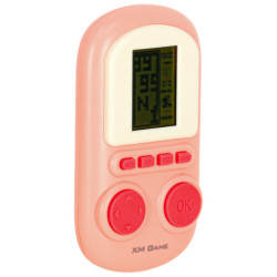 Elektronická arkádová hra přenosná konzole, růžová