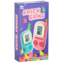 Elektronická arkádová hra přenosná konzole, růžová