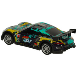 RC sportovní auto, modré a zelené
