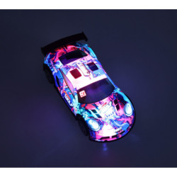 RC sportovní auto modré a červené