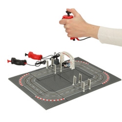 Závodní dráha pro policejní auta 51x38,5cm