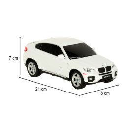 RC auto 1:24 BMW X6, bílé