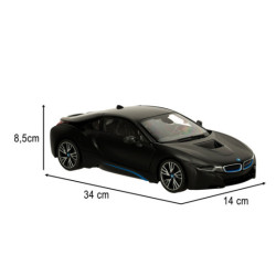 RC auto 1:14 BMW i8 otevírací dveře, černé