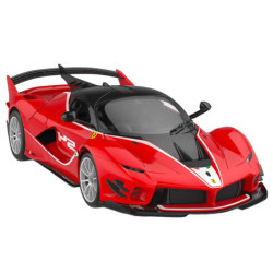 Stavebnice RC auta 1:18 Ferrari, červená