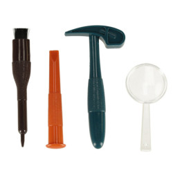 Archeologický soubor kamenných minerálů 9 el.