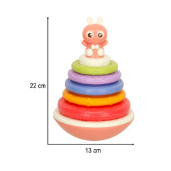Senzorická věž pyramida - balanční hračka