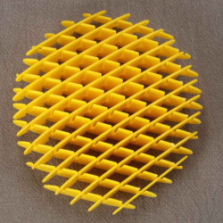 Smyslová antistresová natahovací hračka Fidge Worm, žlutá