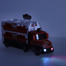 Skládací transportér XXL, červený