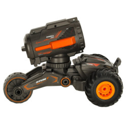 RC auto s mýdlovou bublinou