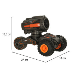 RC auto s mýdlovou bublinou