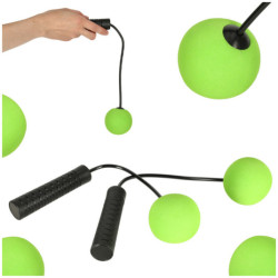Bezdrátové tréninkové švihadlo, zeleno- černé