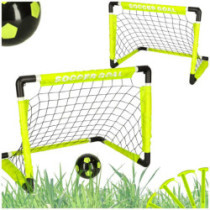 Malá sada fotbalových branek s míčem s pumpičkou