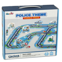 Policejní autodráha puzzle 47 el.