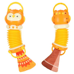 Harmony akordeon pro děti sova, oranžová