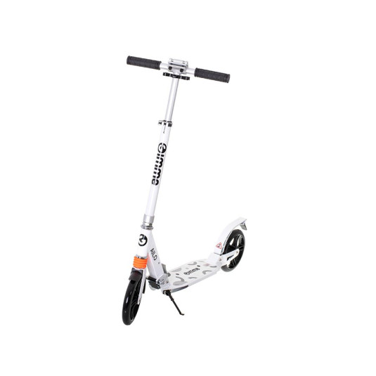 GIMMIK AILO skládací městská koloběžka 200mm kola tlumič přední zadní bílá
